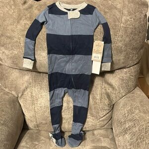 NWT Honest Baby Co Organic Cotton One-Piece Jumpsuit Onesie 18 Months